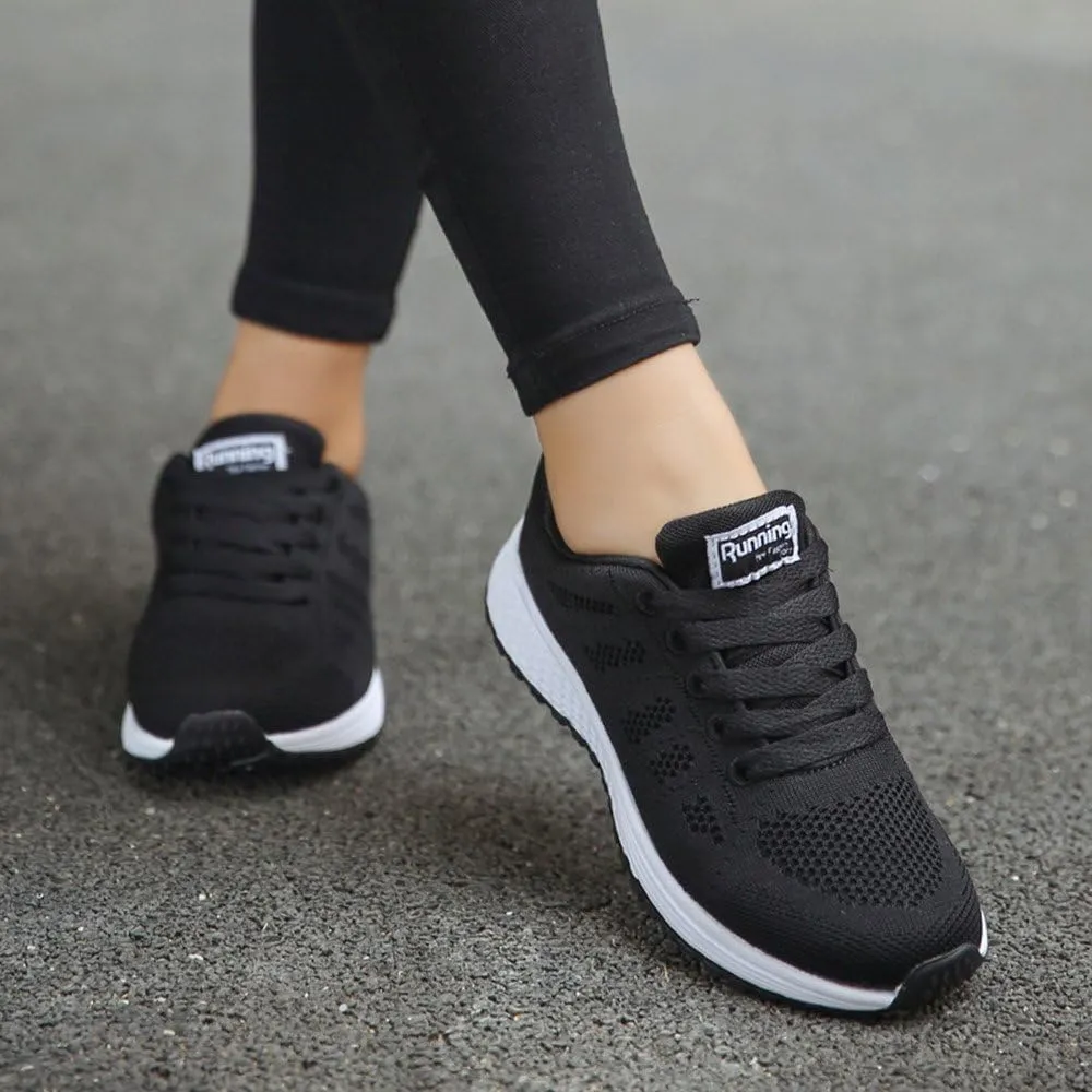 Arch Support Orthopedic Sneakers for Women Casual Lace Up Non Slip Walking Shoes Fashionable Glitter Sneakers