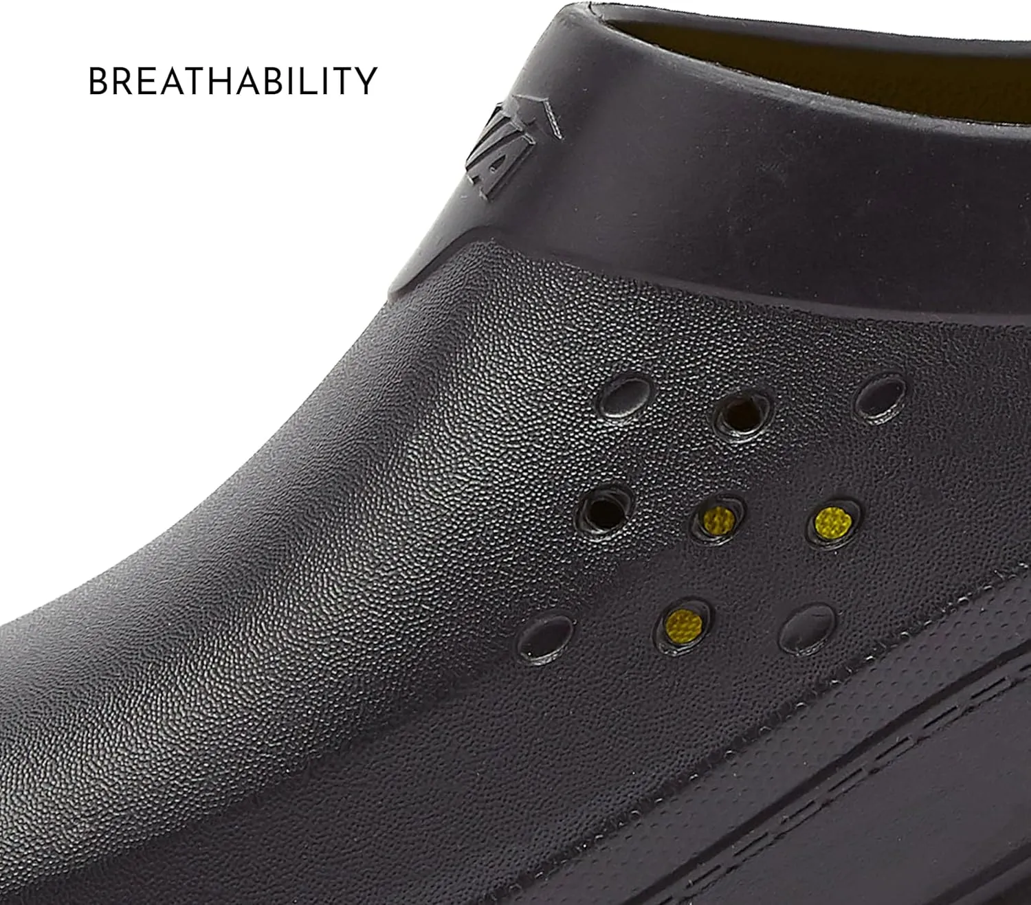 Avia Flame Men's Clogs, Slip Resistant Shoes for Men Food Service, Non Slip Restaurant and Chef Shoes Men Slip Resistant for Kitchen Work or Nursing, Black, Oil and Water Resistant