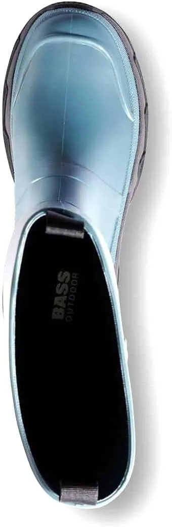 BASS OUTDOOR Women's Rain Waterproof Boots for Garden Or Yard Hiking