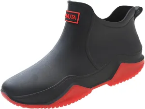 Botas de lluvia para hombres y mujeres, zapatos de goma, botas de lluvia clidas y modernas para mujeres, pesca, lavado de autos, cocina, exteriores, zapatos impermeables