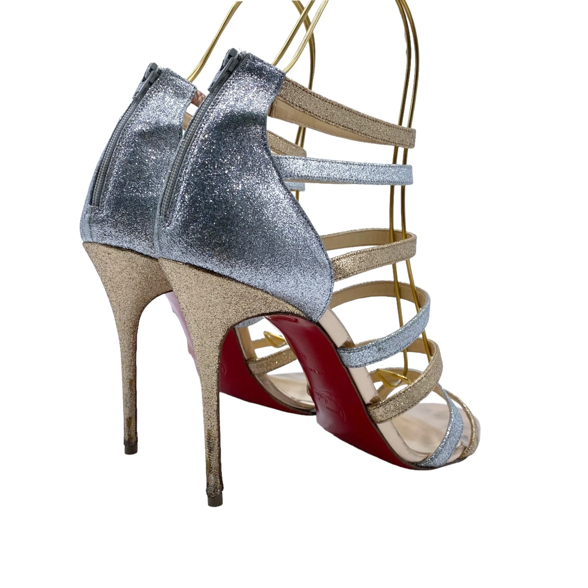 CHRISTIAN LOUBOUTIN MARINIERE HEELS EU 41/ UK 8