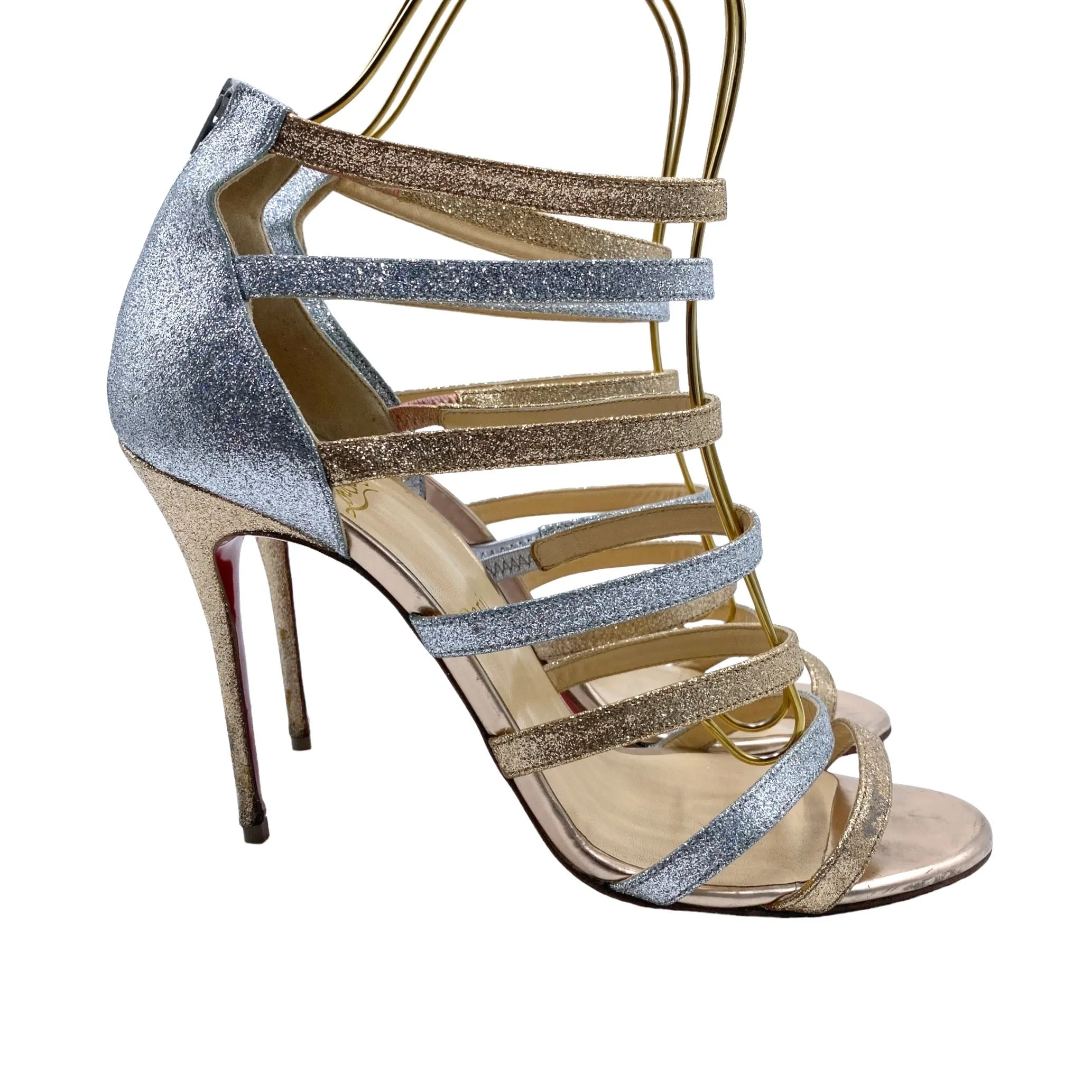CHRISTIAN LOUBOUTIN MARINIERE HEELS EU 41/ UK 8