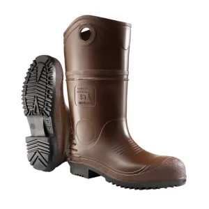 Dunlop Protective Footwear, DuraPro XCP Steel Toe, 100% Waterproof Polyblend PVC Material, Comfortable DURAPRO Energizing Insoles, Lightweight and Durable Protective Footwear, 8408600.14, Size 14 US, Black