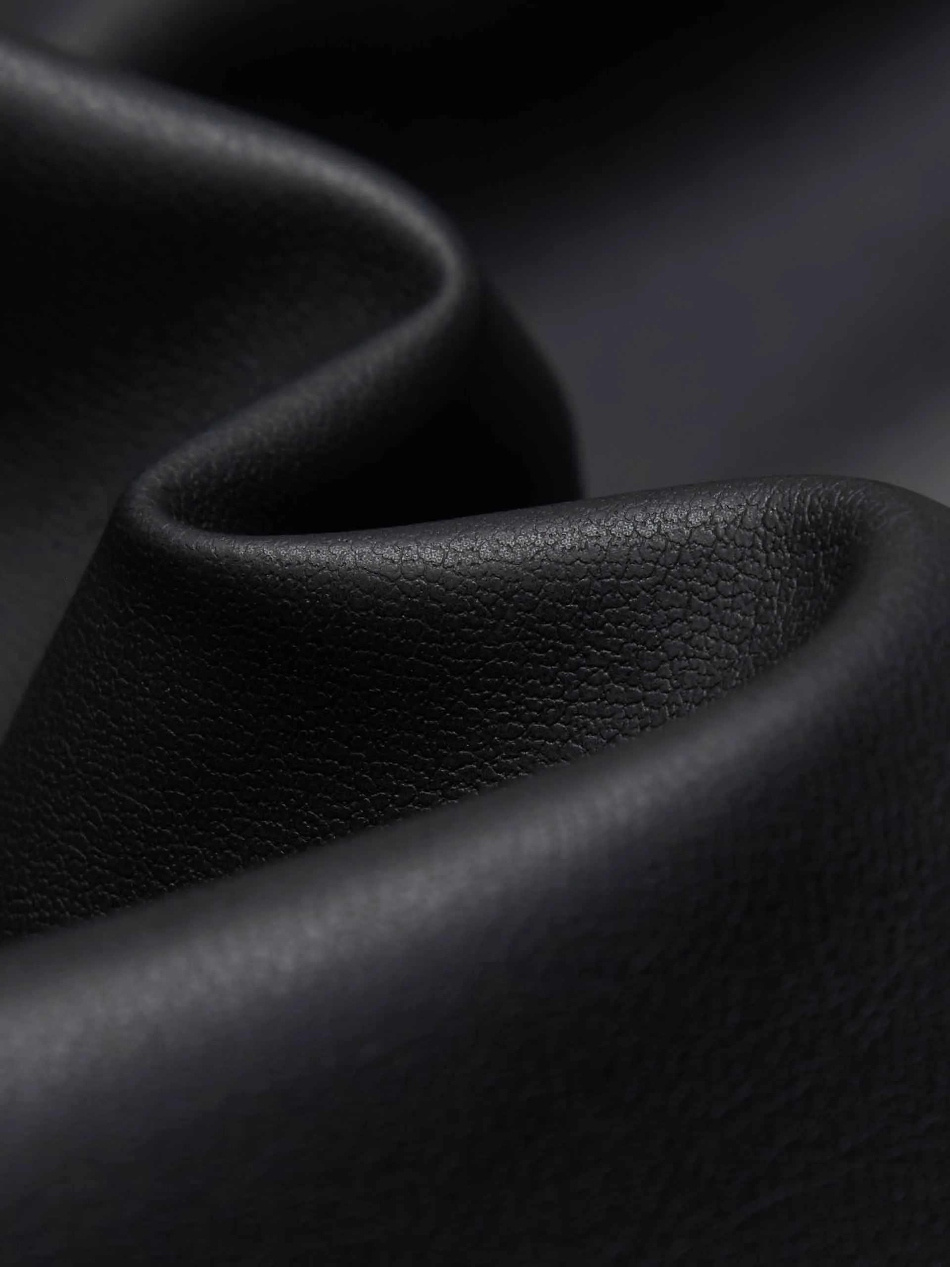 Elastic Waist Leather Skirt