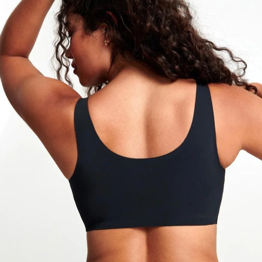 Evelyn and Bobbie Scoop Bra in Black
