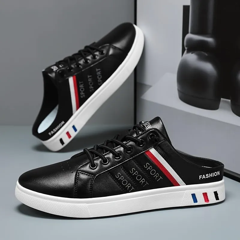 Fashionable Mens Slip On Shoes for Spring Summer, Casual Indoor & Outdoor Walking Mules Sneakers, Non-Slip Comfortable Loafers for Hiker/Trekking