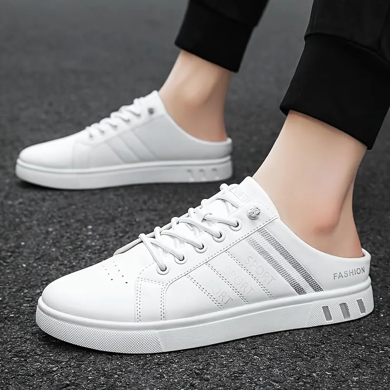 Fashionable Mens Slip On Shoes for Spring Summer, Casual Indoor & Outdoor Walking Mules Sneakers, Non-Slip Comfortable Loafers for Hiker/Trekking