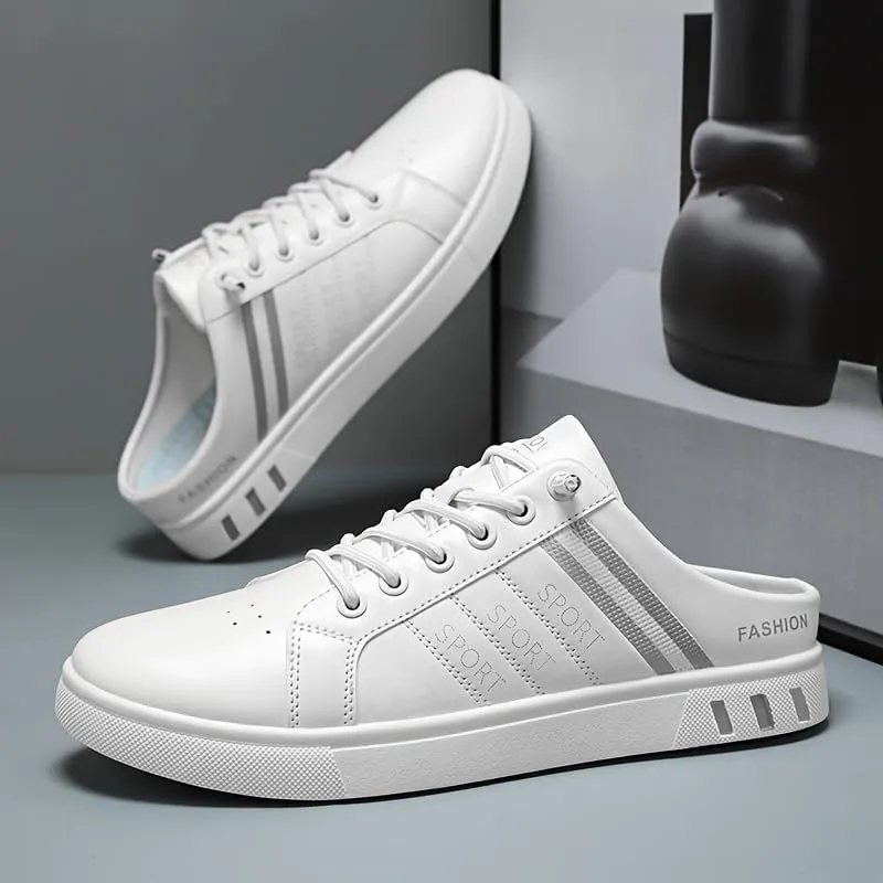 Fashionable Mens Slip On Shoes for Spring Summer, Casual Indoor & Outdoor Walking Mules Sneakers, Non-Slip Comfortable Loafers for Hiker/Trekking