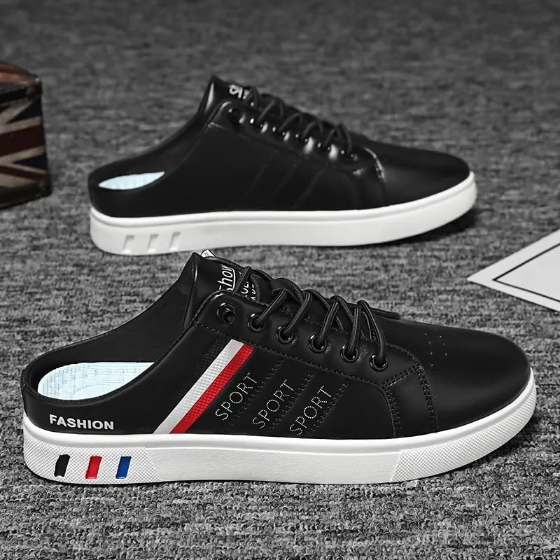Fashionable Mens Slip On Shoes for Spring Summer, Casual Indoor & Outdoor Walking Mules Sneakers, Non-Slip Comfortable Loafers for Hiker/Trekking
