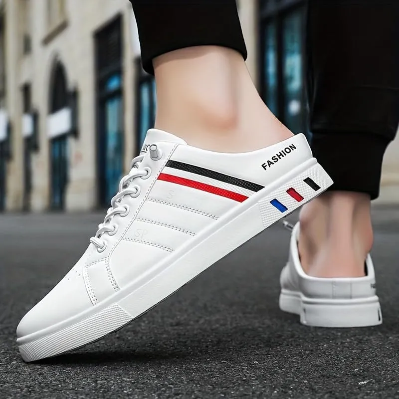 Fashionable Mens Slip On Shoes for Spring Summer, Casual Indoor & Outdoor Walking Mules Sneakers, Non-Slip Comfortable Loafers for Hiker/Trekking