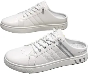 Fashionable Mens Slip On Shoes for Spring Summer, Casual Indoor & Outdoor Walking Mules Sneakers, Non-Slip Comfortable Loafers for Hiker/Trekking