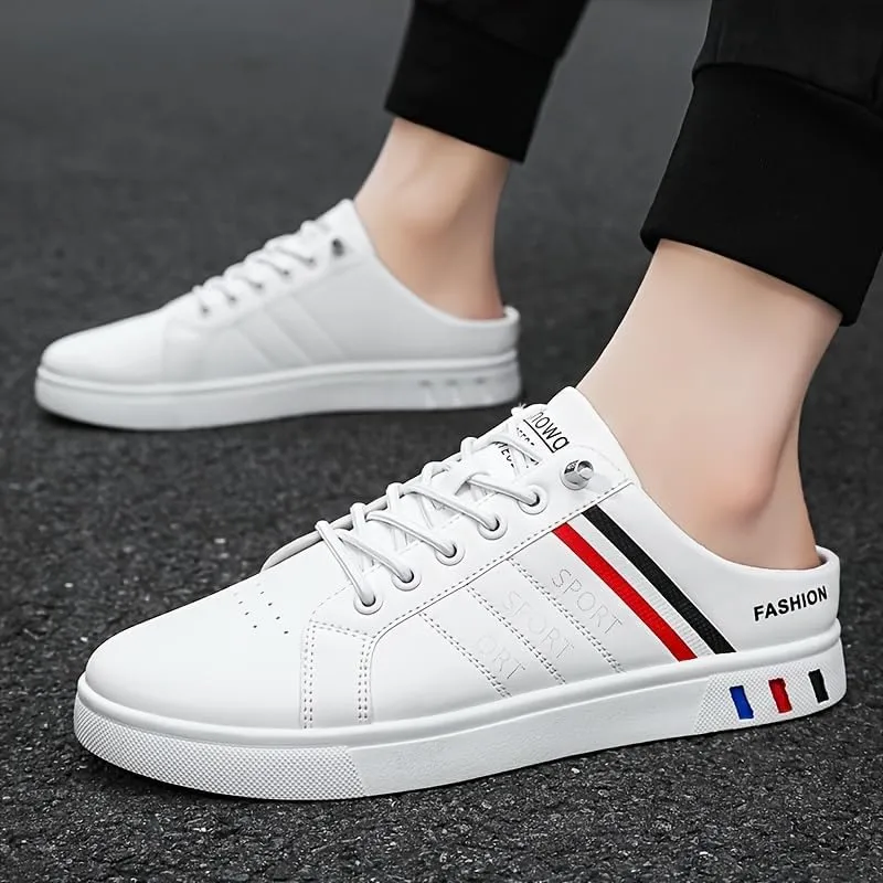 Fashionable Mens Slip On Shoes for Spring Summer, Casual Indoor & Outdoor Walking Mules Sneakers, Non-Slip Comfortable Loafers for Hiker/Trekking