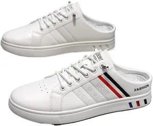 Fashionable Mens Slip On Shoes for Spring Summer, Casual Indoor & Outdoor Walking Mules Sneakers, Non-Slip Comfortable Loafers for Hiker/Trekking
