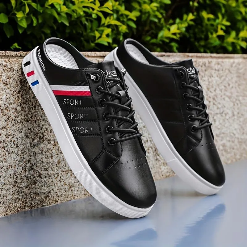 Fashionable Mens Slip On Shoes for Spring Summer, Casual Indoor & Outdoor Walking Mules Sneakers, Non-Slip Comfortable Loafers for Hiker/Trekking