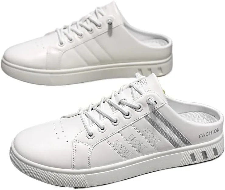 Fashionable Mens Slip On Shoes for Spring Summer, Casual Indoor & Outdoor Walking Mules Sneakers, Non-Slip Comfortable Loafers for Hiker/Trekking