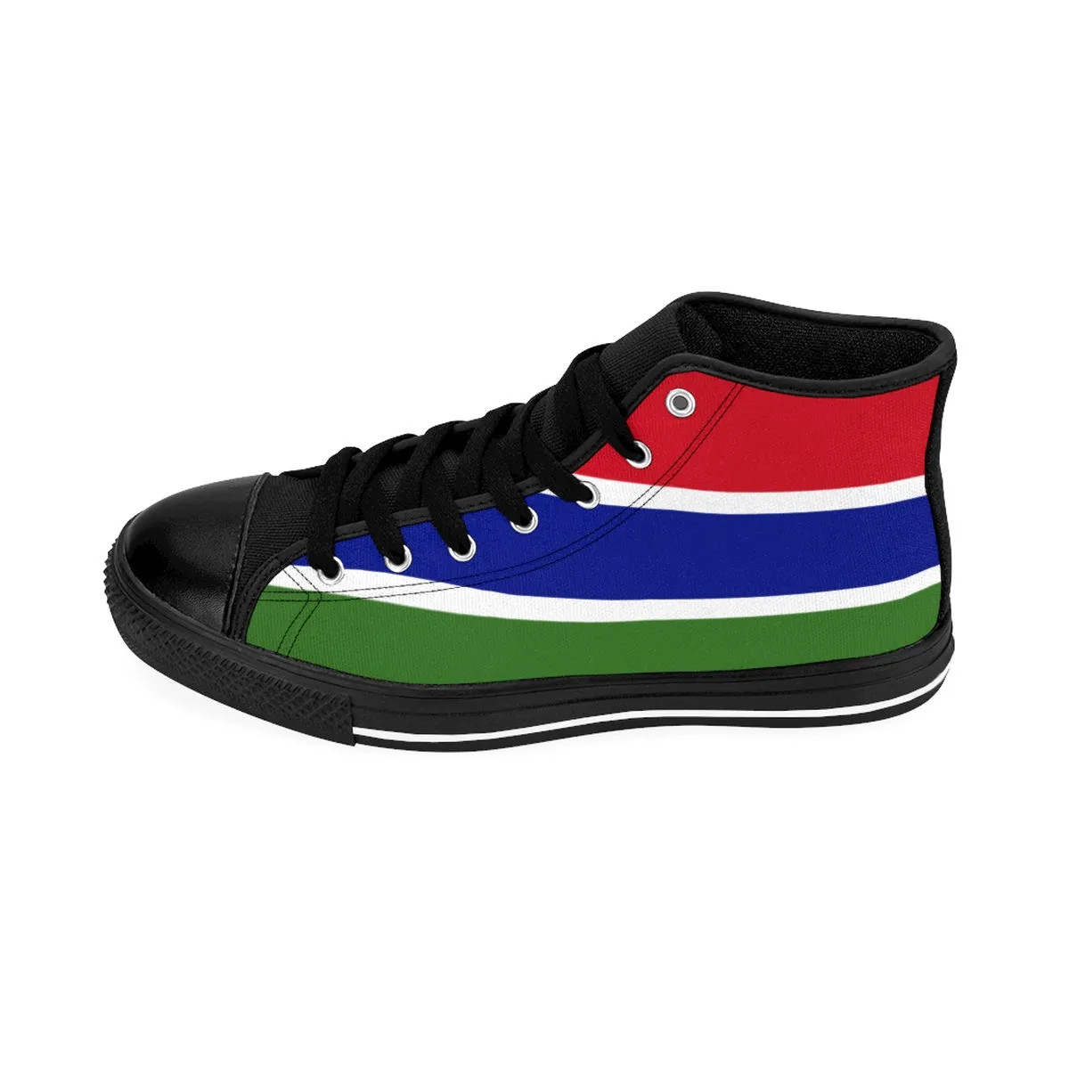 Jamaican Gambian High-top Sneakers