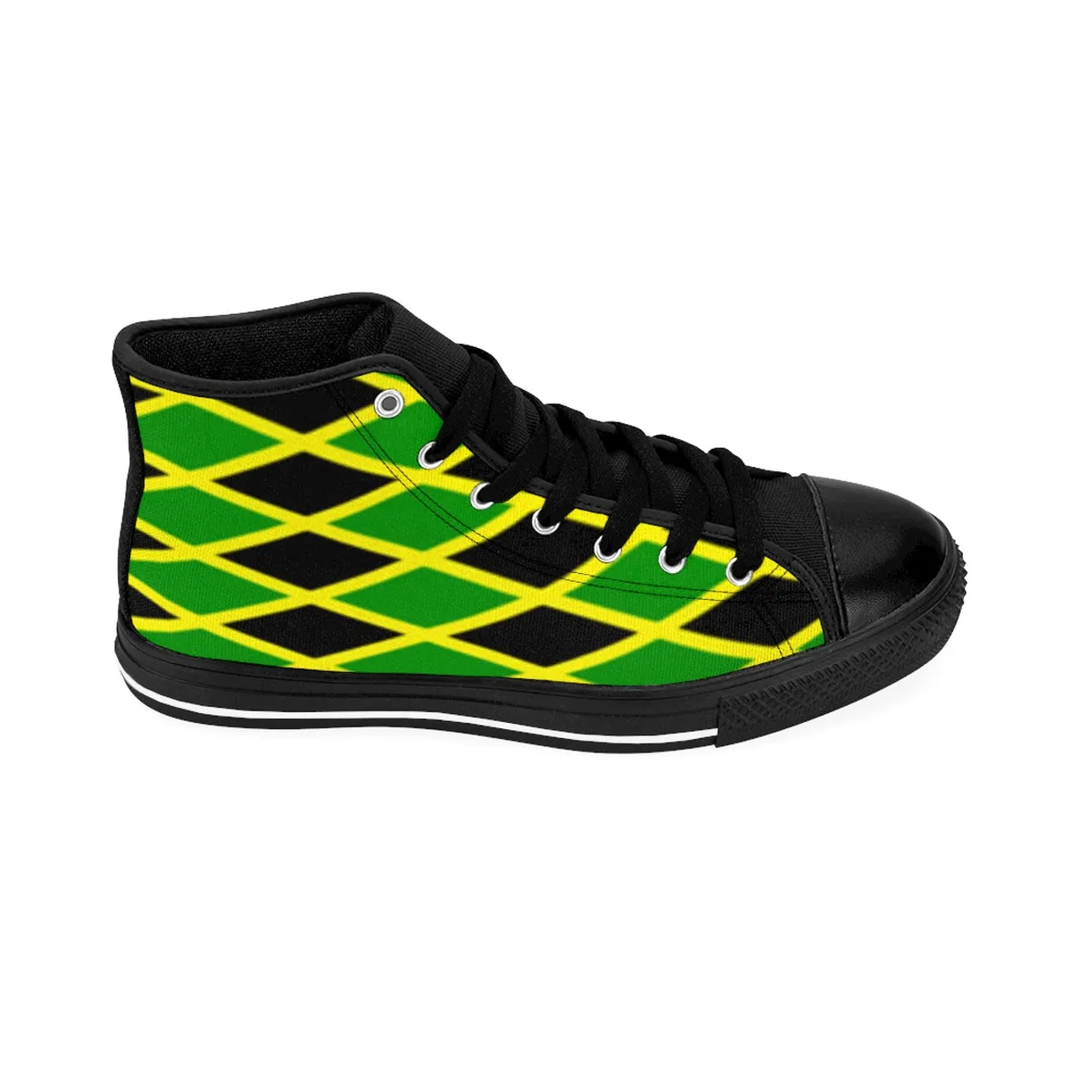 Jamaican Gambian High-top Sneakers