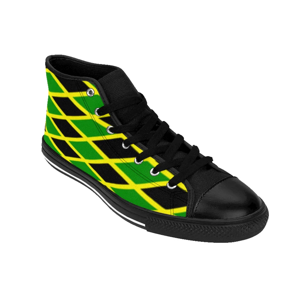 Jamaican Gambian High-top Sneakers