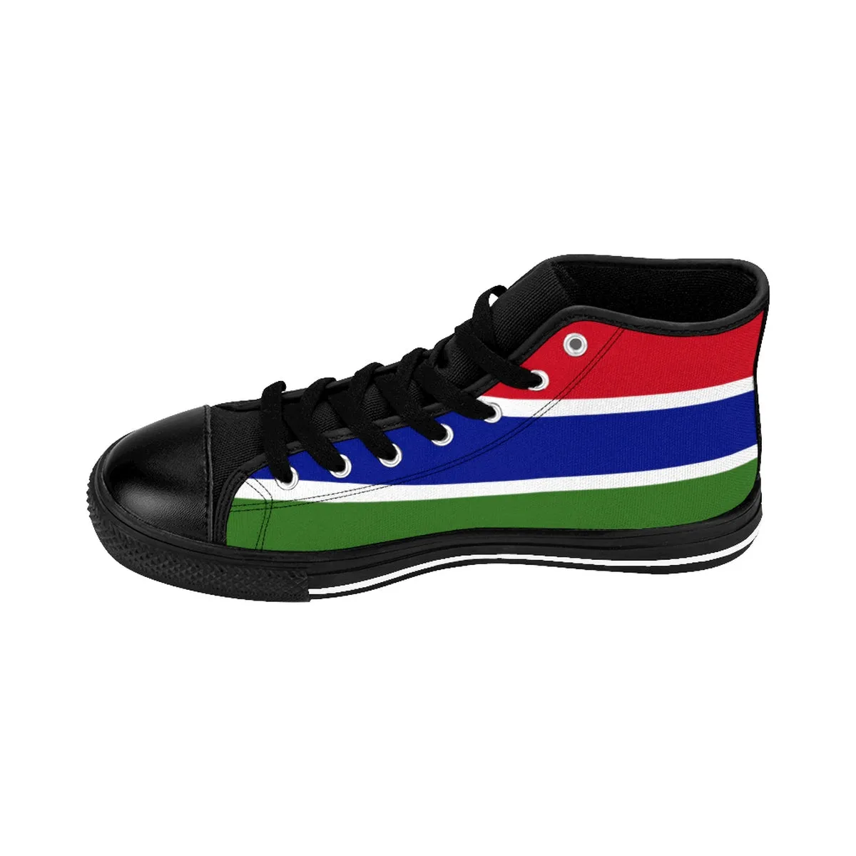 Jamaican Gambian High-top Sneakers