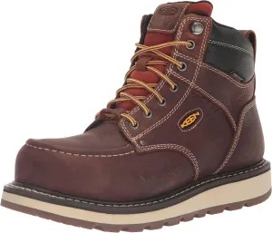 KEEN Utility Men's Cincinnati 6" Composite Toe Waterproof Wedge Work Boots