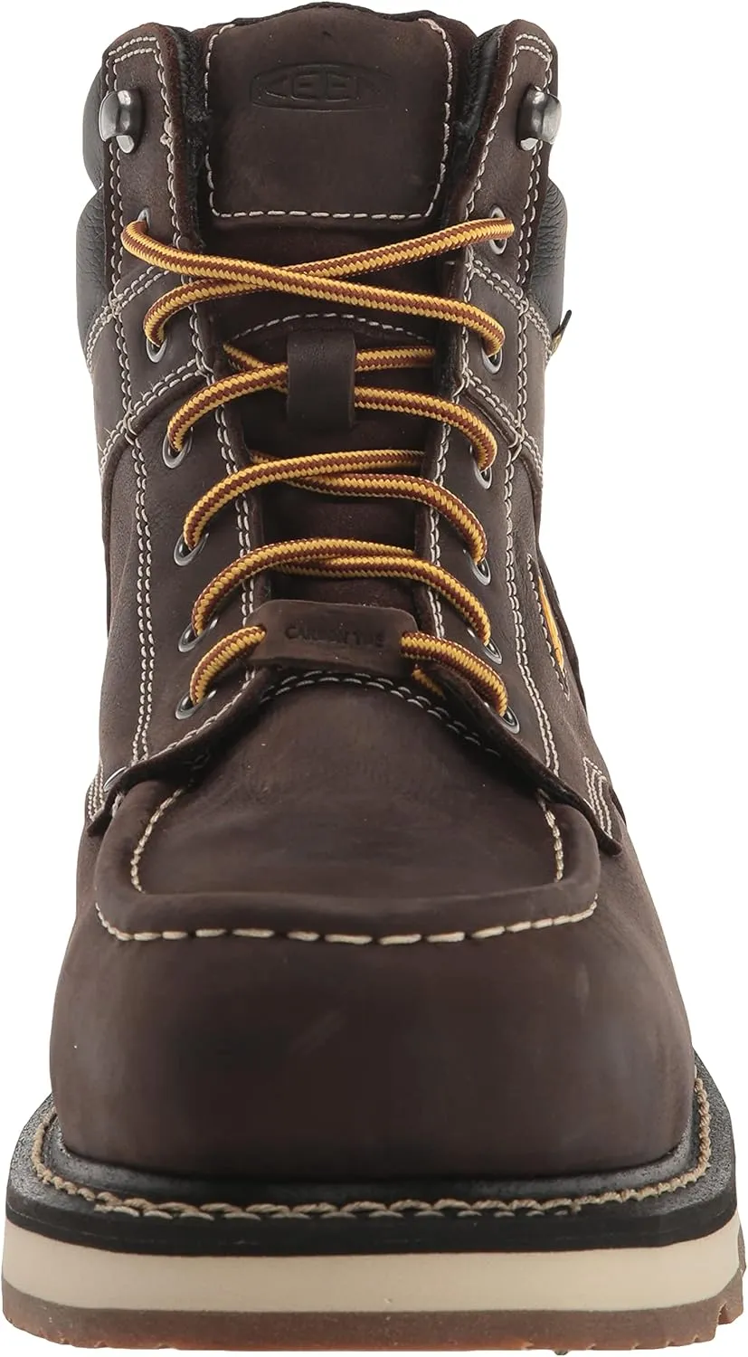 KEEN Utility Men's Cincinnati 6" Composite Toe Waterproof Wedge Work Boots