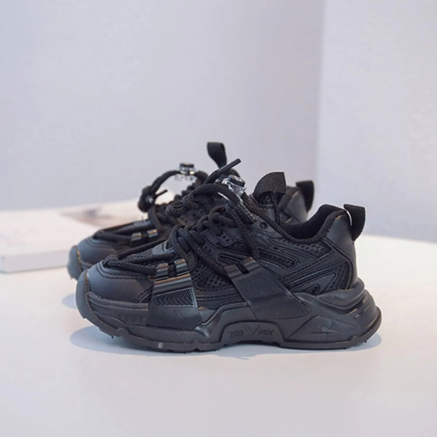 Kids Slip On Athletic Sneakers, Comfortable Running Shoes for Boys Girls Stylish Supportive Footwear for Kid Casual Shoe
