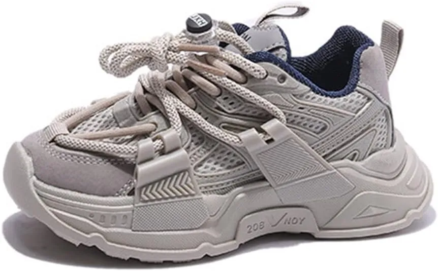 Kids Slip On Athletic Sneakers, Comfortable Running Shoes for Boys Girls Stylish Supportive Footwear for Kid Casual Shoe