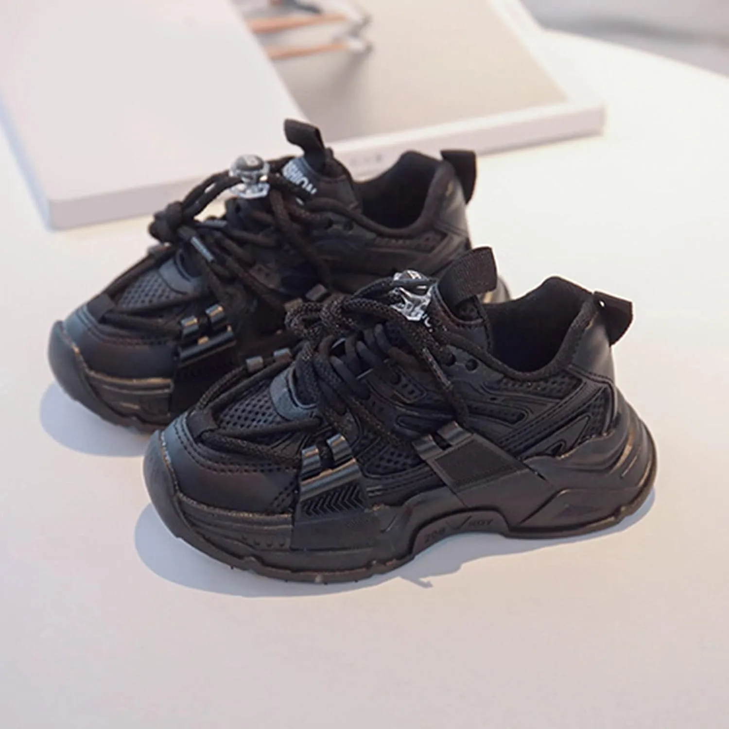Kids Slip On Athletic Sneakers, Comfortable Running Shoes for Boys Girls Stylish Supportive Footwear for Kid Casual Shoe