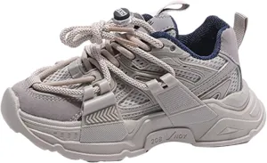 Kids Slip On Athletic Sneakers, Comfortable Running Shoes for Boys Girls Stylish Supportive Footwear for Kid Casual Shoe