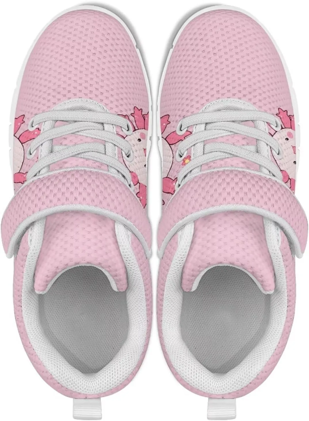 Kids Tennis Gym Shoes Slip On Sneakers Comfy Running Athletic Shoes