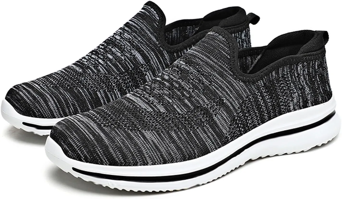 Lightweight Breathable Mesh Men's Shoes, Fashionable Sneakers for Spring/Summer Casual Wear, Ideal for Work and Weekend Outings Casual Socks Shoes Mens with Comfort Sole and Arch Support