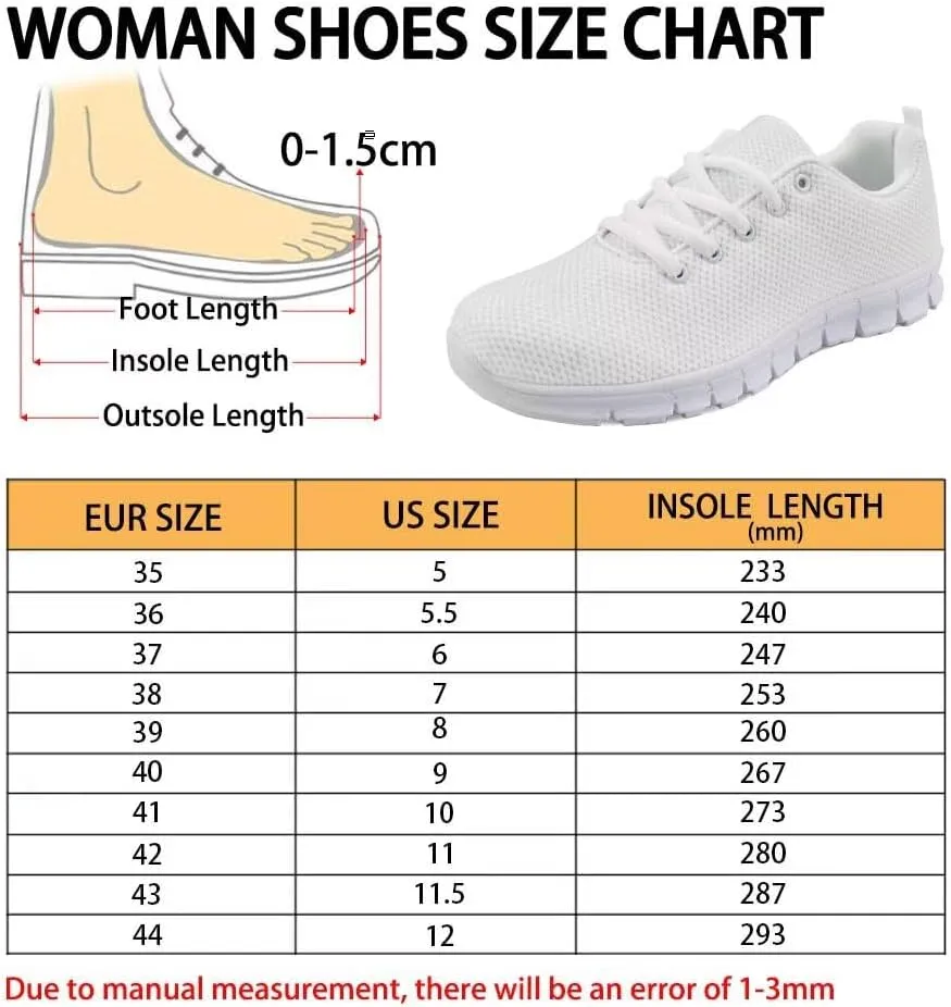Lightweight Walking Sneakers Women Road Running Tennis Workout Athletic Shoes Non-Slip Breathable Work Shoes for Women Sneakers US 5-12