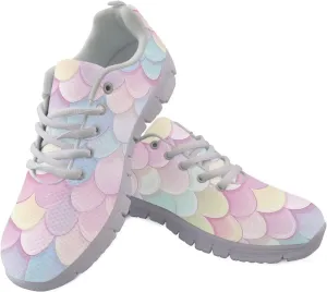 Lightweight Walking Sneakers Women Road Running Tennis Workout Athletic Shoes Non-Slip Breathable Work Shoes for Women Sneakers US 5-12
