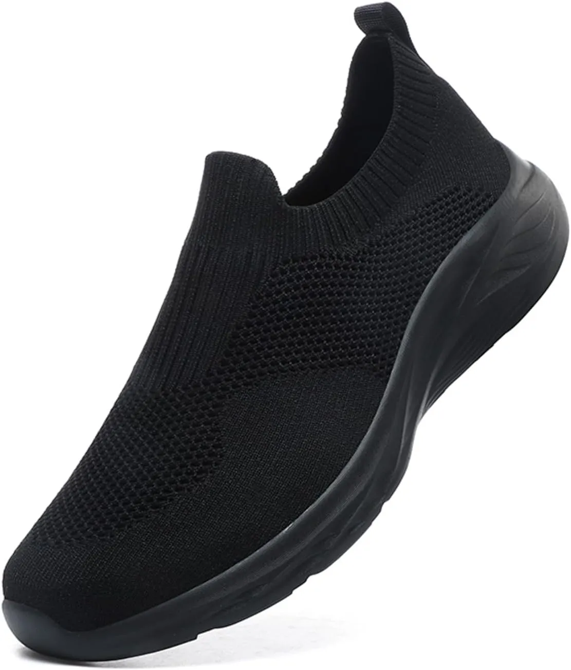 Men's Lightweight Slip on Walking Sneakers Breathable Mesh Comfortable Athletic Shoes for Running, Gym Training & Casual Daily Wear Fashionable Arch Support Outdoor Casual Mens Sneaker