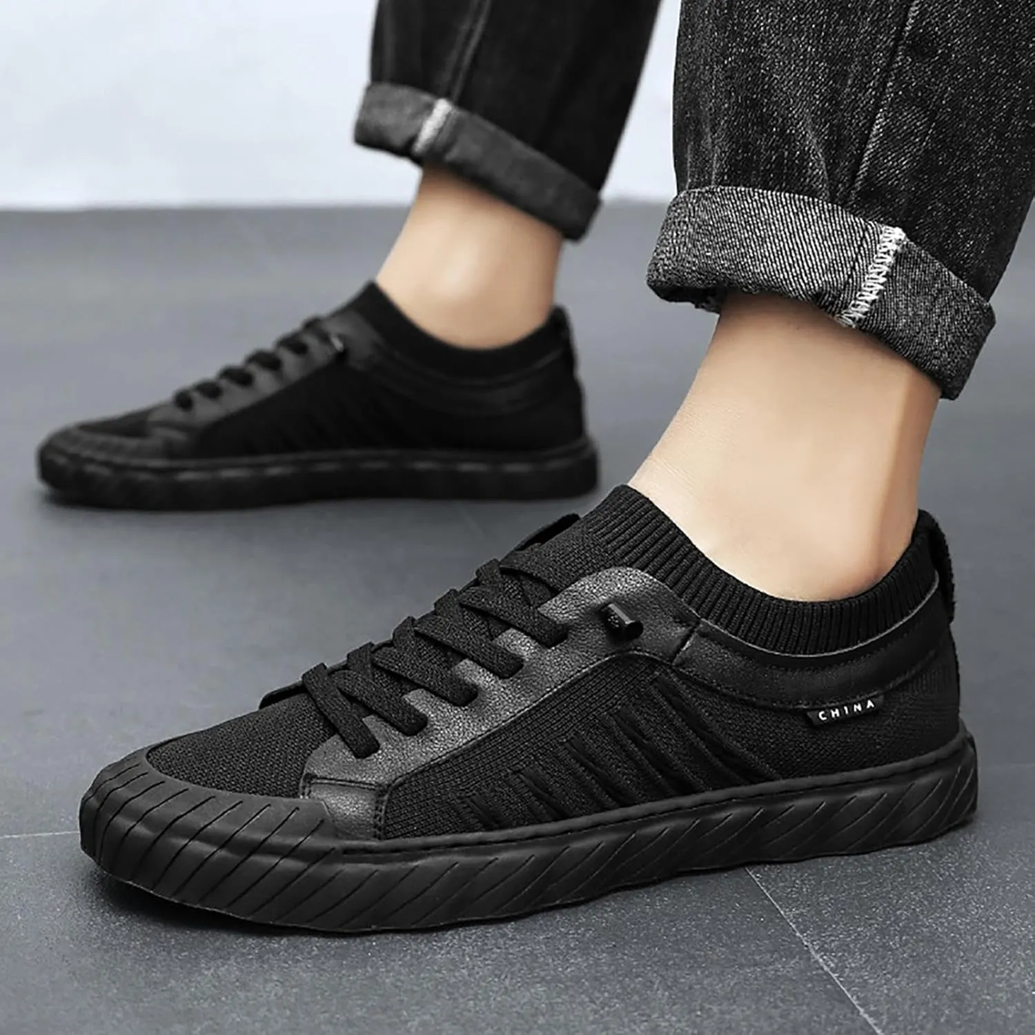Mesh Shoes Men's Summer New Mesh Hollow Casual Sports Shoes Lightweight Breathable Summer Models Casual Sneaker for Men No
