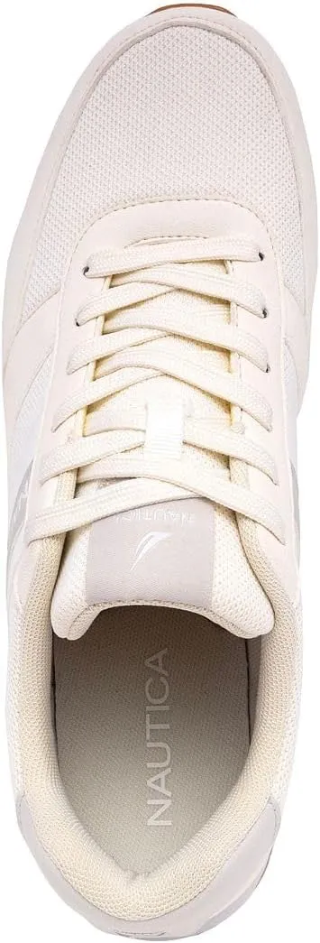 Nautica Men's Lace-Up Sneakers  Casual, Stylish, and Comfortable for Walking
