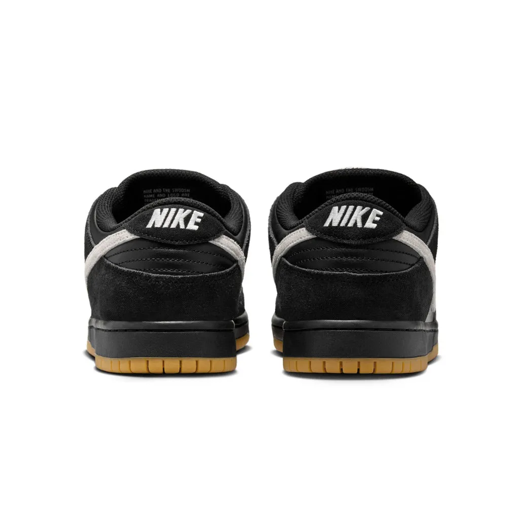NIKE SB DUNK LOW PRO - BLACK/WHITE-GUM LIGHT BROWN