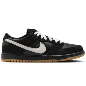 NIKE SB DUNK LOW PRO - BLACK/WHITE-GUM LIGHT BROWN