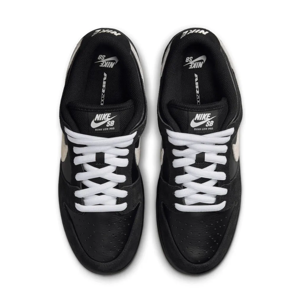 NIKE SB DUNK LOW PRO - BLACK/WHITE-GUM LIGHT BROWN