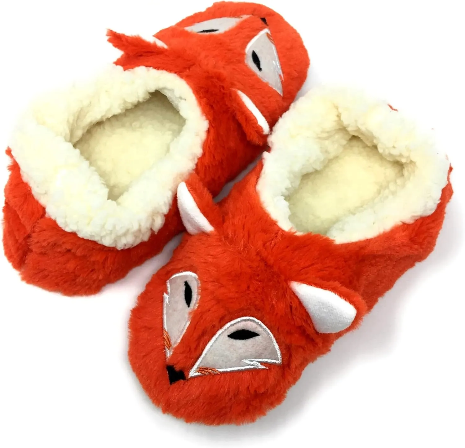 ooohyeah Womens Funny Fuzzy Animal Slippers, Cute Cozy Non-Slip House Slippers for Women, Manatee Splash