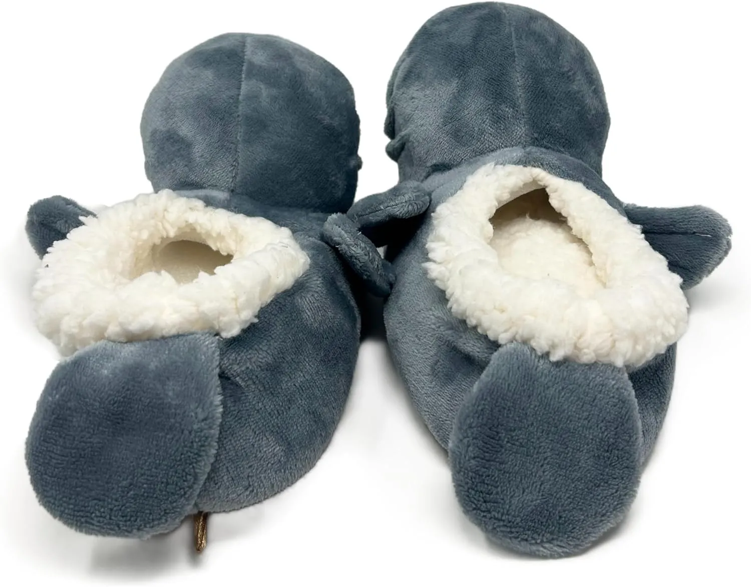 ooohyeah Womens Funny Fuzzy Animal Slippers, Cute Cozy Non-Slip House Slippers for Women, Manatee Splash