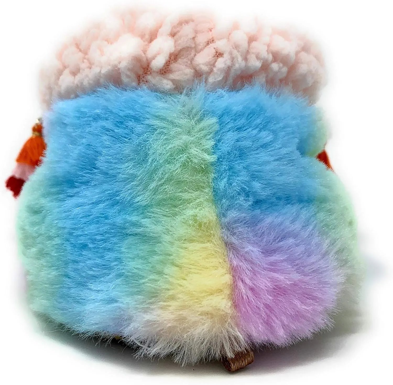 ooohyeah Womens Funny Fuzzy Animal Slippers, Cute Cozy Non-Slip House Slippers for Women, Manatee Splash