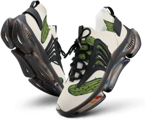 Pickles Vegan Mens Running Shoes Breathable Sneakers Non-Slip Sports Walking Shoe