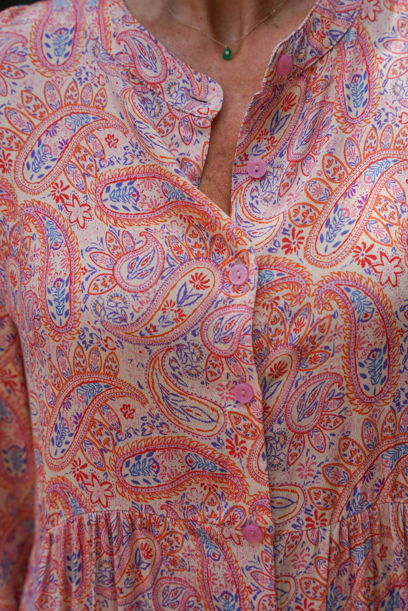 Pink Paisley Weekend Dress