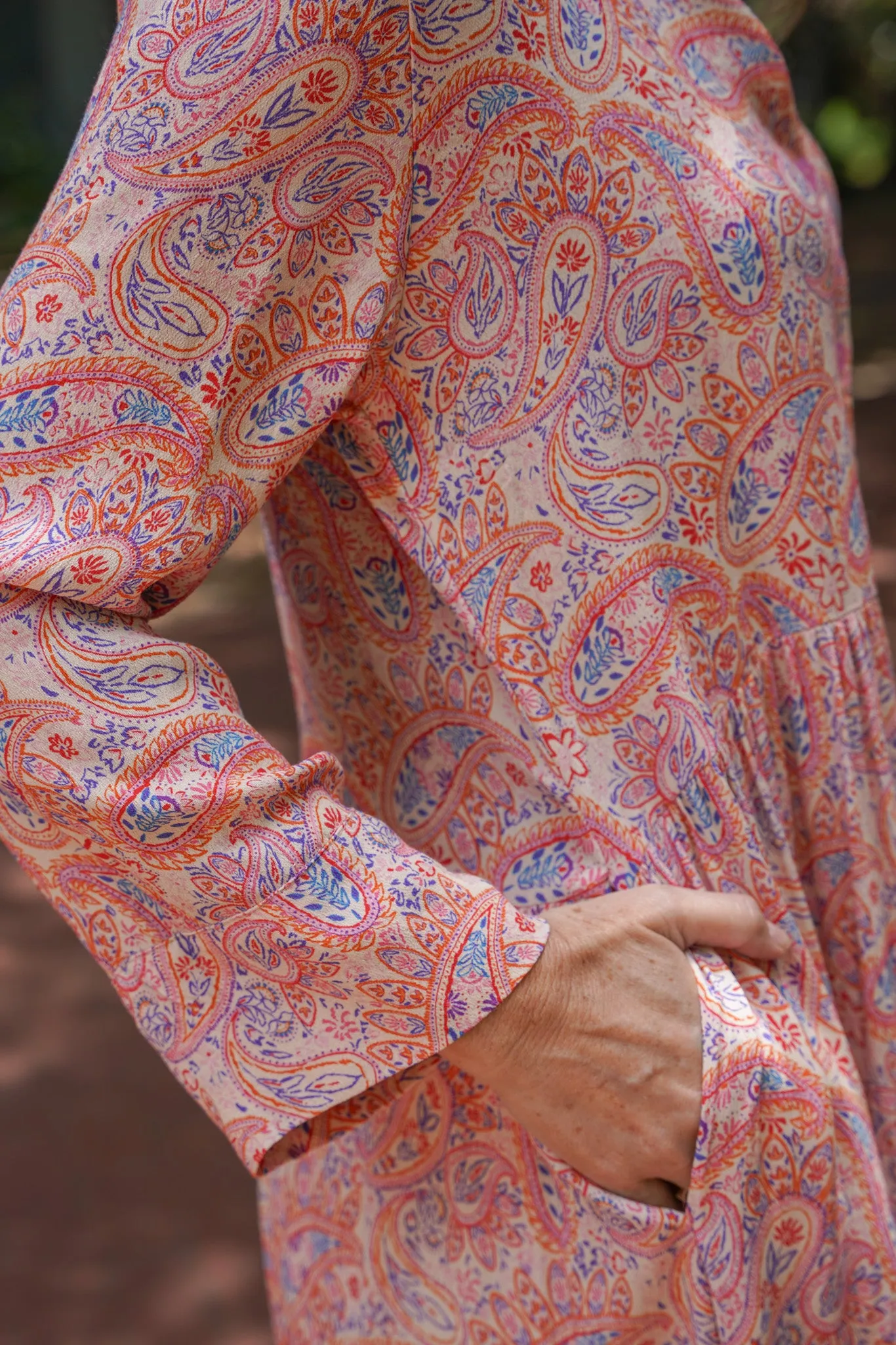 Pink Paisley Weekend Dress