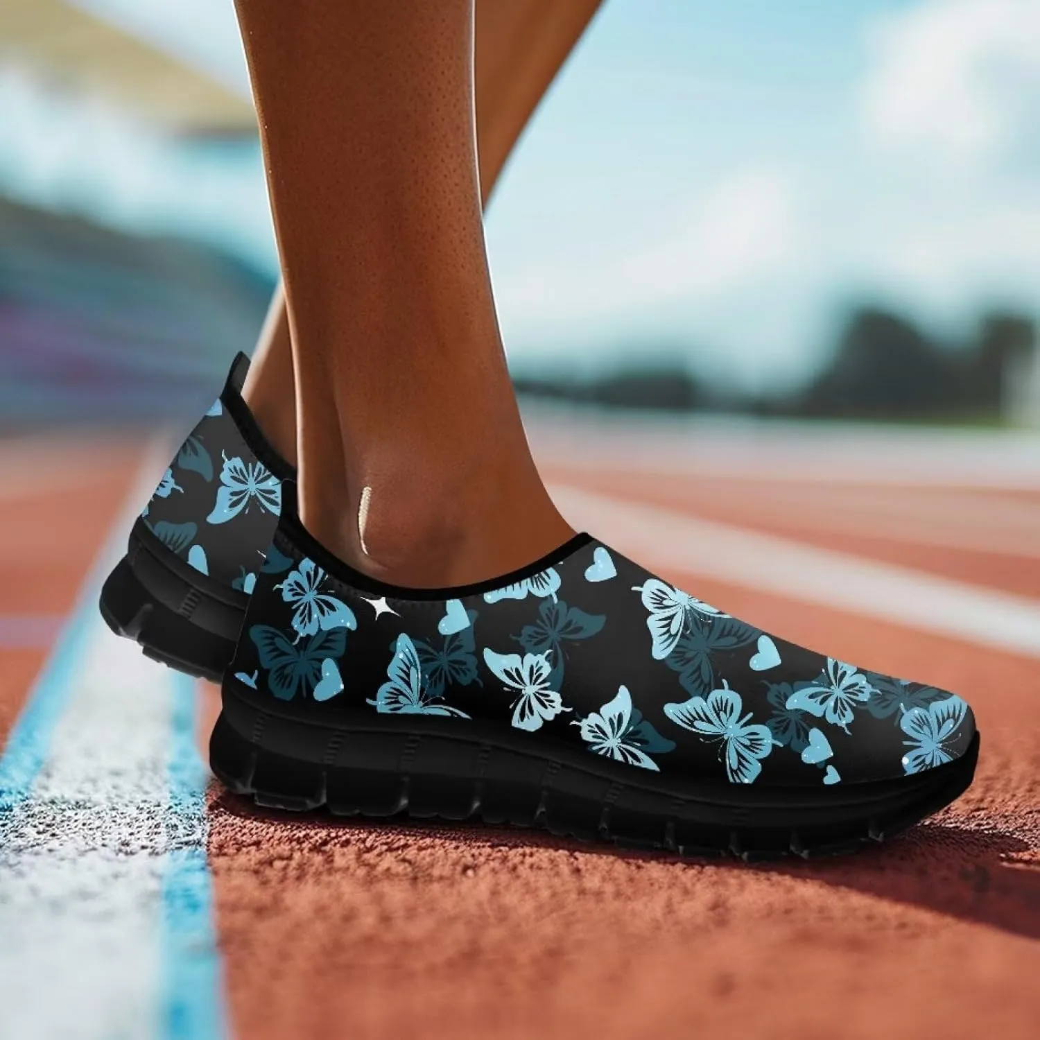 Running Walking Sneakers for Women Comfortable Casual Workout Athletic Shoes Loafers Lightweight Non-Slip Breathable Sneaker US 5.5-11.5
