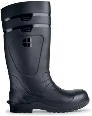 Shoes for Crews Sentry Men's, Women's, Unisex Soft Toe Slip Resistant Work Boot, Black, Men's 13/Women's 15