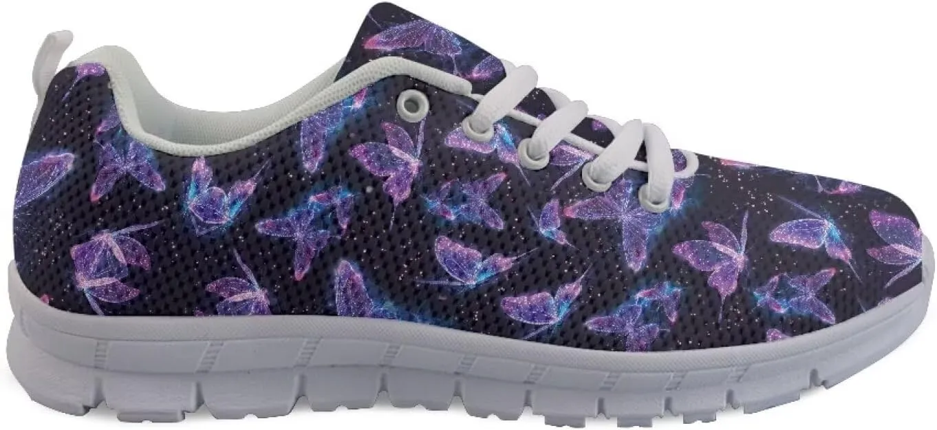 Shoes Women Casual Cozy Tennis Walking Athletic Sneakers Workout Lace-Up Breathable Lightweight Shoes for Ladies US 5-12
