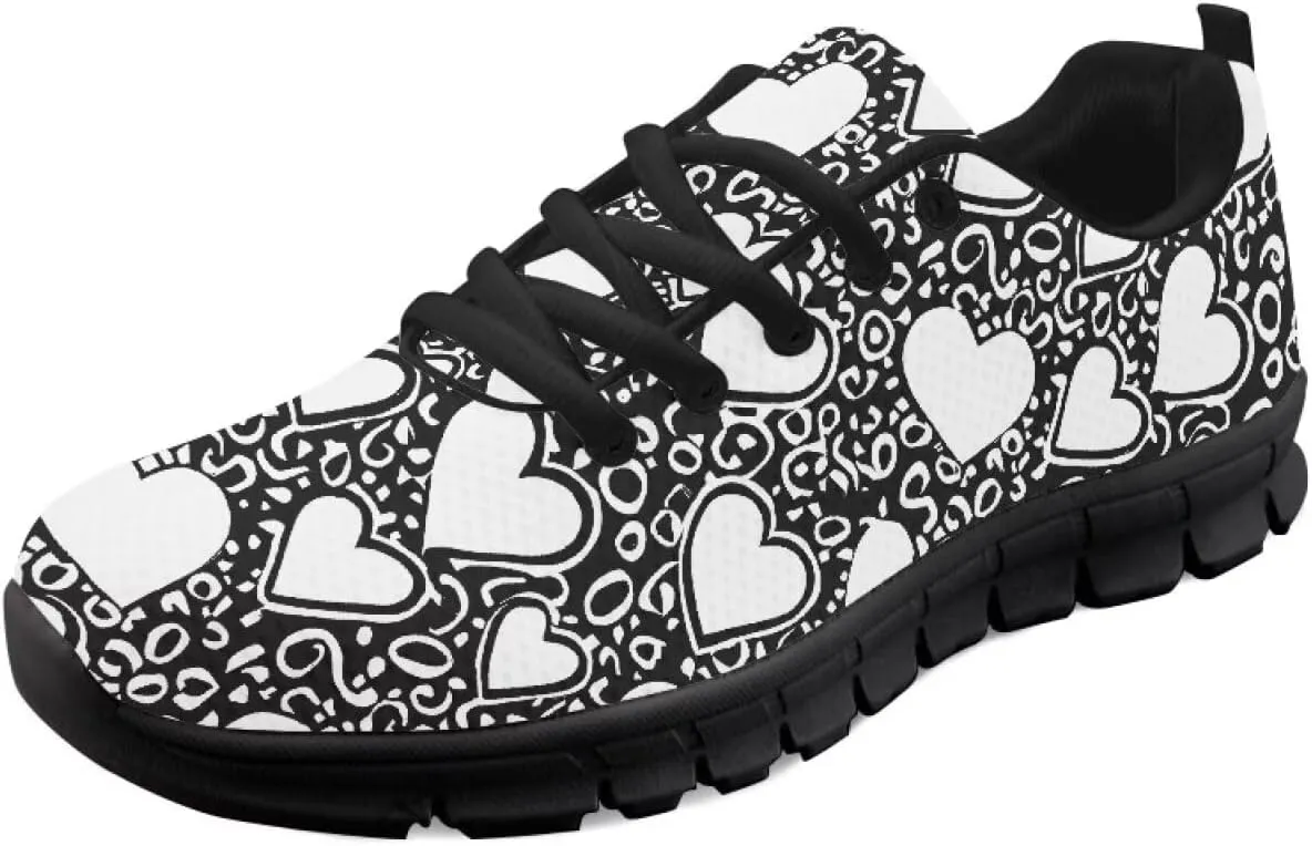 Shoes Women Cozy Low Cut Lace-Up Tennis Athletic Sneakers Breathable Workout Lightweight Outdoor Exercise Walking Shoes for Ladies US 5-12