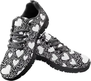 Shoes Women Cozy Low Cut Lace-Up Tennis Athletic Sneakers Breathable Workout Lightweight Outdoor Exercise Walking Shoes for Ladies US 5-12